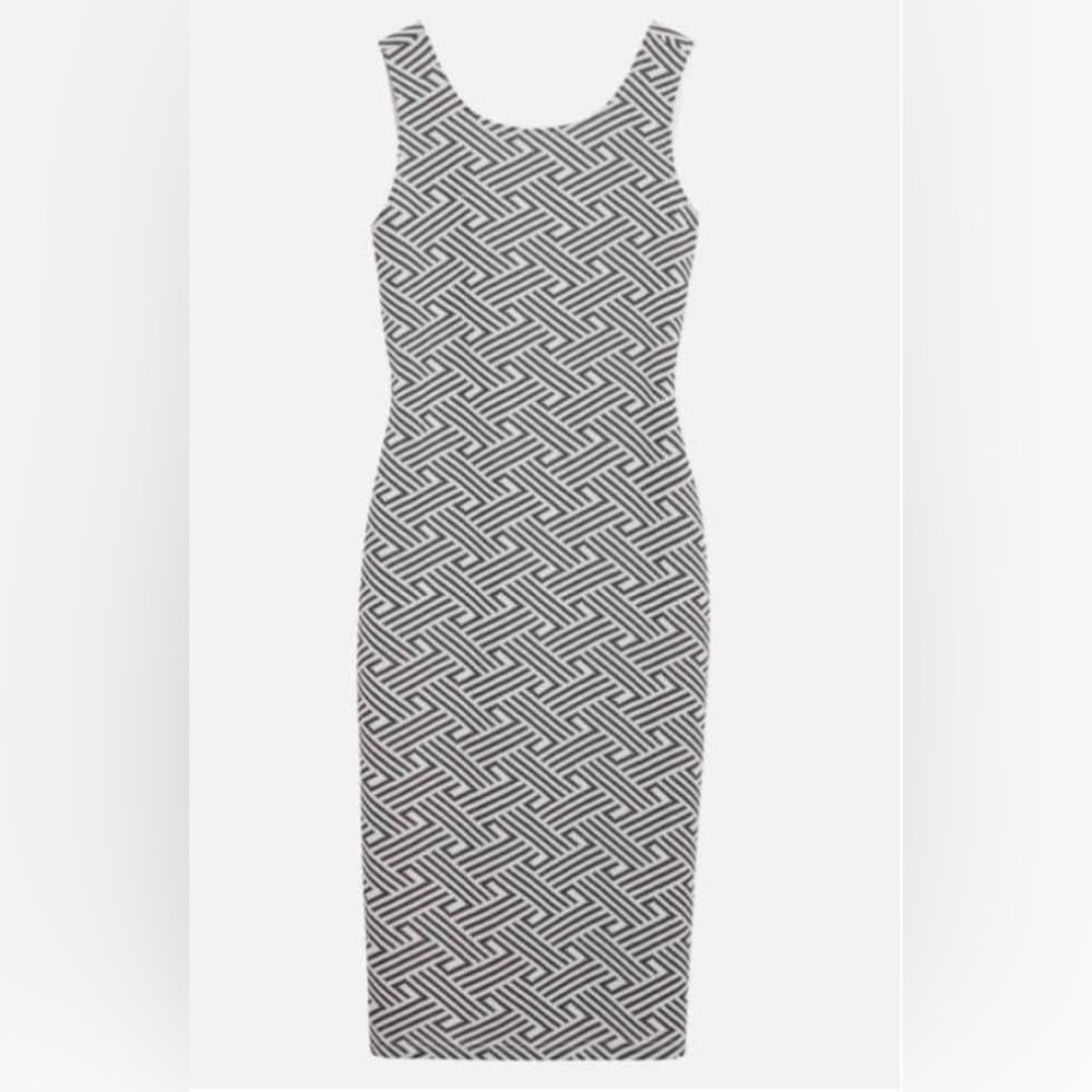 Gia Textured Midi Knit Dress Size Small